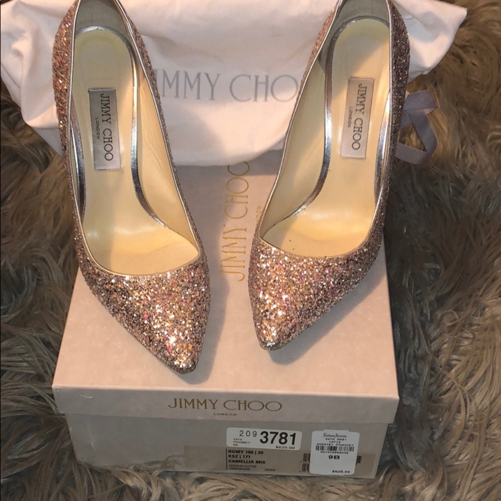 Glitter Jimmy Choo Pumps